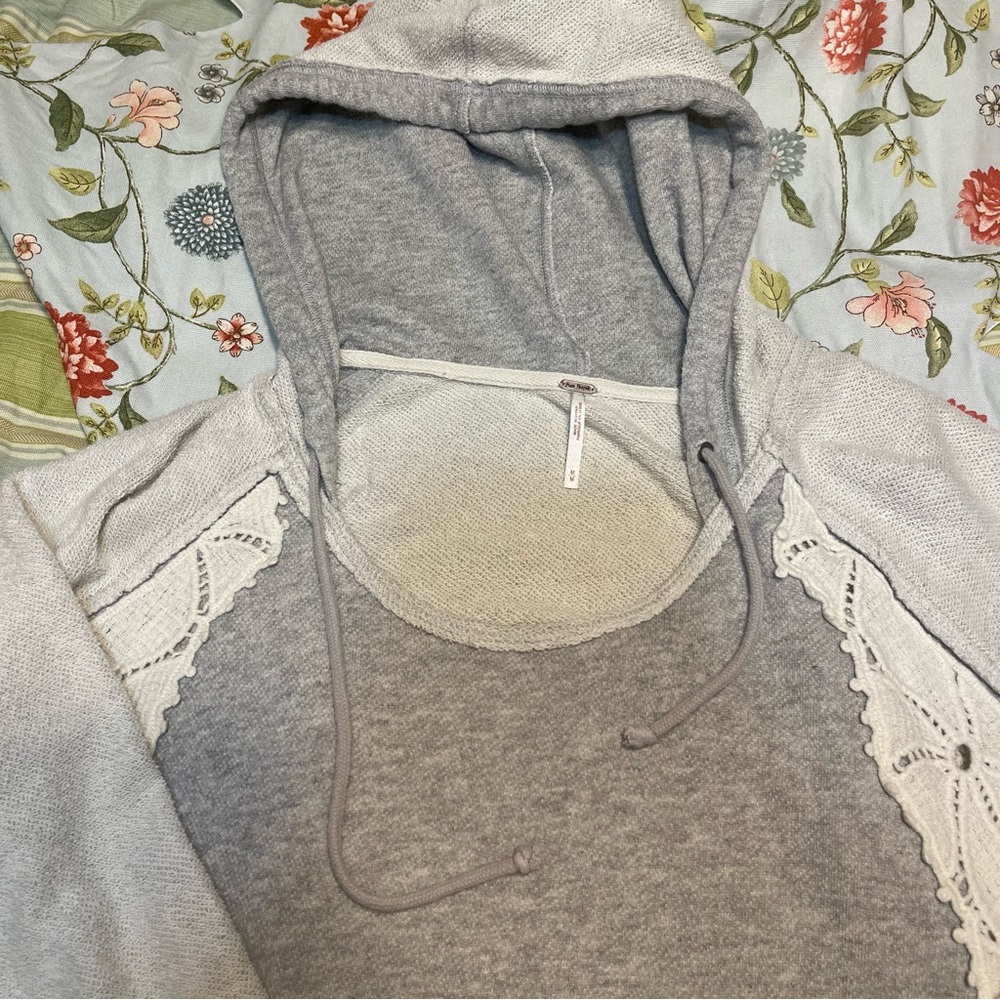 Free People Crochet Pull Over Long Sleeve - Picture 7 of 16
